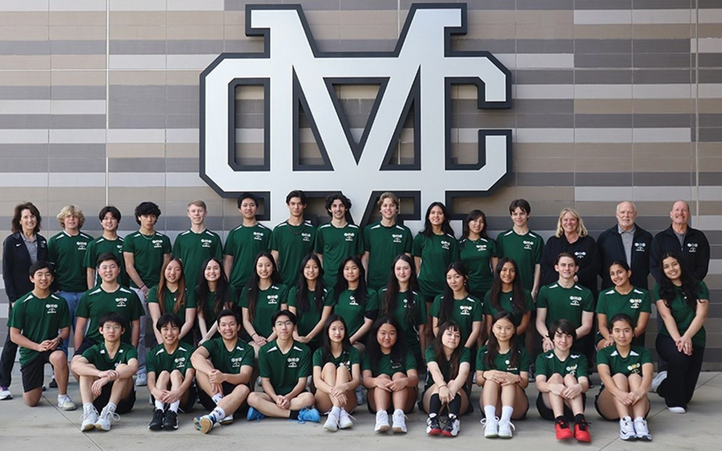 Mira Costa Badminton 2024 team photo
