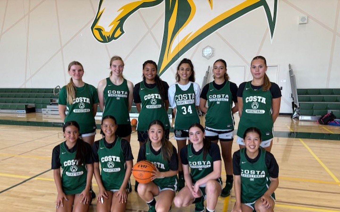 Mira Costa Girls Basketball team