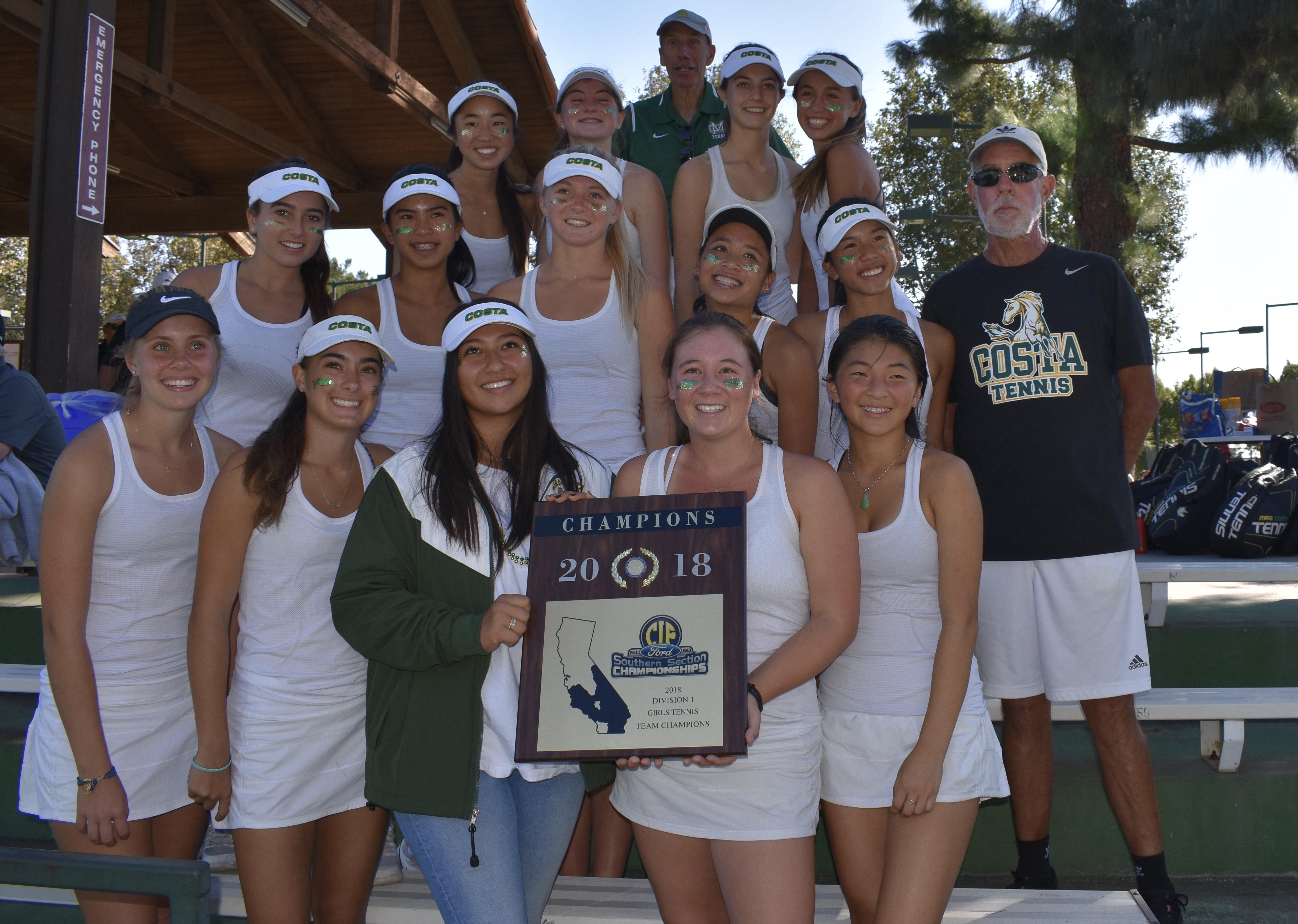 Peninsula girls tennis edges Mira Costa in round-robin tiebreaker